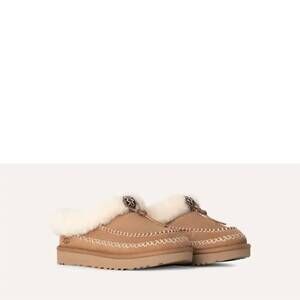 NEW UGG women's tasman alpine slipper in chesnut